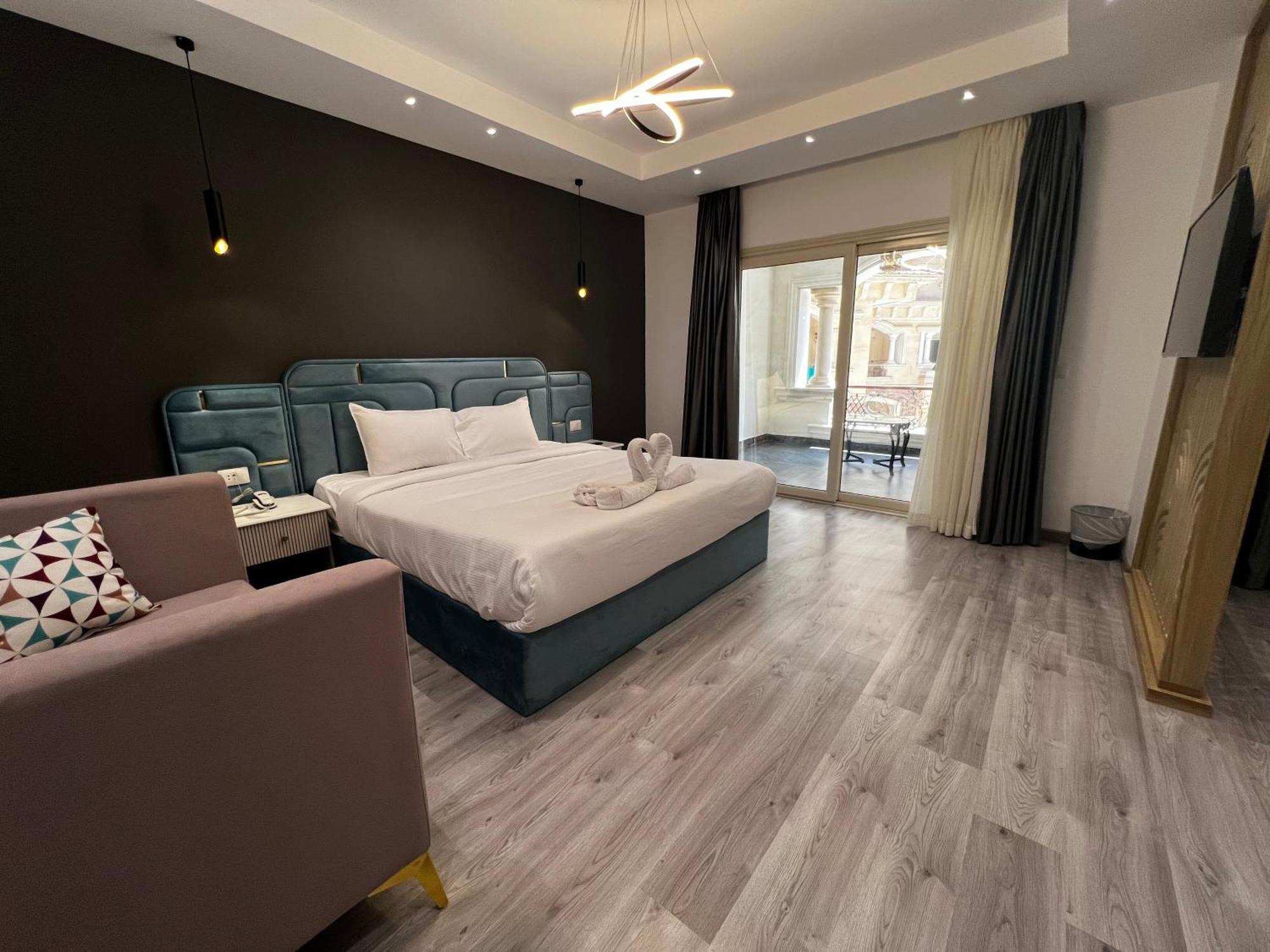 Onyx Pyramids Boutique Hotel Al Kawm al Akhdar Kültér fotó
