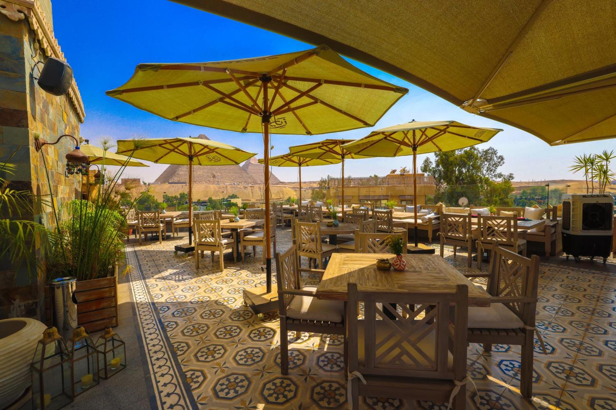 Onyx Pyramids Boutique Hotel Al Kawm al Akhdar Kültér fotó